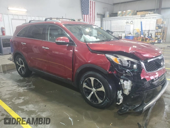 2016 Kia Sorento EX with VIN 5XYPHDA15GG030914, listed as a Copart auction lot 51819955 with 155,201 mi miles and Salvage Title. Bid and sale history available at DreamBid. Image 4.