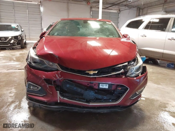 2017 Chevrolet Cruze LT with VIN 1G1BE5SM4H7169750, listed as a IAAI auction lot 41406132 with NaN miles. Bid and sale history available at carsss.com. Image 12.