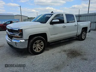 2018 Chevrolet Silverado 1500 LT with VIN 3GCPCREC3JG620531, listed as a Copart auction lot 54795545 with 130,608 mi miles and Clean Title. Bid and sale history available at DreamBid. Image 1.