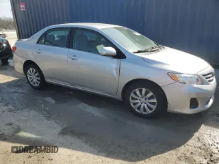 2013 Toyota Corolla L with VIN 5YFBU4EE8DP165637, listed as a Copart auction lot 54437445 with 131,112 mi miles and Clean Title. Bid and sale history available at DreamBid. Image 4.