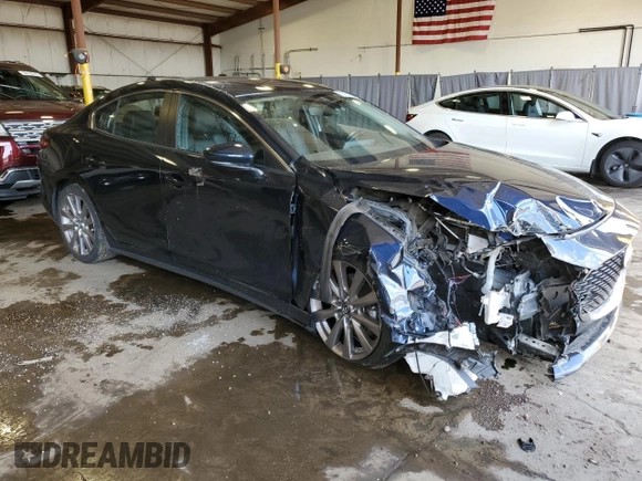 2020 Mazda 3 Preferred with VIN JM1BPBDM3L1170929, listed as a Copart auction lot 56252055 with 55,997 mi miles and Salvage title. Bid and sale history available at DreamBid. Image 4.