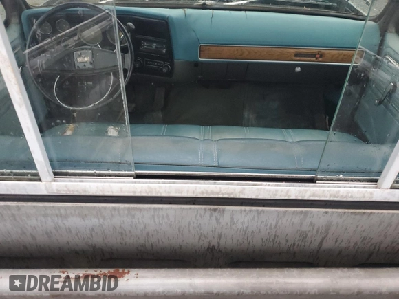 1977 GMC Sierra 1500 with VIN TCL4471504040, listed as a Copart auction lot 81852484 with Not Provided miles and Salvage Title. Bid and sale history available at DreamBid. Image 8.