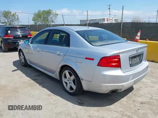 2005 Acura TL with VIN 19UUA66205A008810, listed as a IAAI auction lot 42079113 with 115,164 mi miles. Bid and sale history available at carsss.com. Image 3.