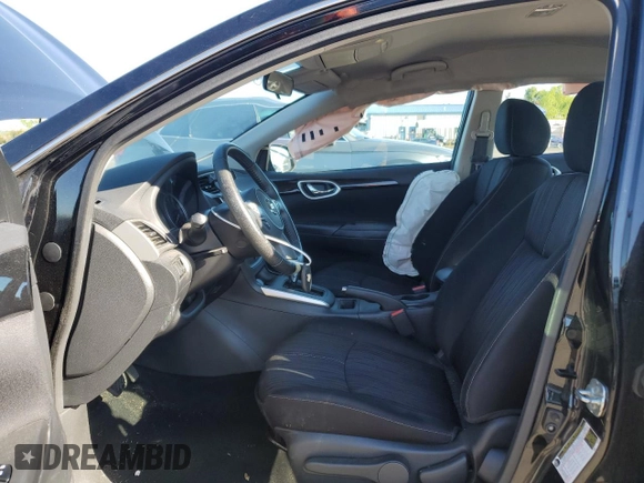 2018 Nissan Sentra S with VIN 3N1AB7AP4JY348669, listed as a Copart auction lot 55848195 with 50,700 mi miles and Salvage Title. Bid and sale history available at DreamBid. Image 7.