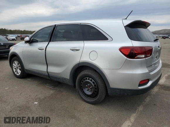 2019 Kia Sorento S with VIN 5XYPG4A51KG573210, listed as a Copart auction lot 49276015 with 100,989 mi miles and Salvage Title. Bid and sale history available at carsss.com. Image 2.