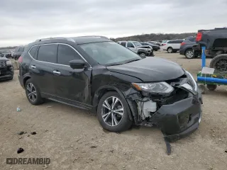2020 Nissan Rogue SV with VIN JN8AT2MV5LW100842, listed as a Copart auction lot 49470395 with 13,344 mi miles and Salvage Title. Bid and sale history available at carsss.com. Image 4.