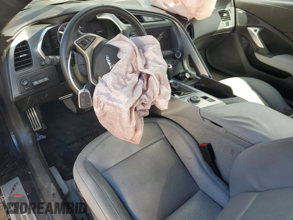 2015 Chevrolet Corvette 2LT with VIN 1G1YD2D78F5113614, listed as a Copart auction lot 70638624 with 24,203 mi miles and Clean Title. Bid and sale history available at carsss.com. Image 8.