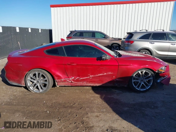 2021 Ford Mustang EcoBoost with VIN 1FA6P8TH8M5129026, listed as a IAAI auction lot 41451125 with 52,018 mi miles. Bid and sale history available at carsss.com. Image 13.