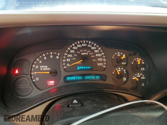 2003 Chevrolet Silverado 1500 LS with VIN 1GCEK14V93Z284241, listed as a Copart auction lot 42791325 with 199,776 mi miles and Salvage Title. Bid and sale history available at DreamBid. Image 9.