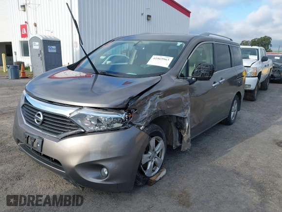 2016 Nissan Quest SV z VIN JN8AE2KP7G9157689, wystawiony jako IAAI lot #41869963 z przebiegiem 89 777 mil mil oraz . Historia ofert i sprzedaży dostępna na DreamBid. Obrazek 17.