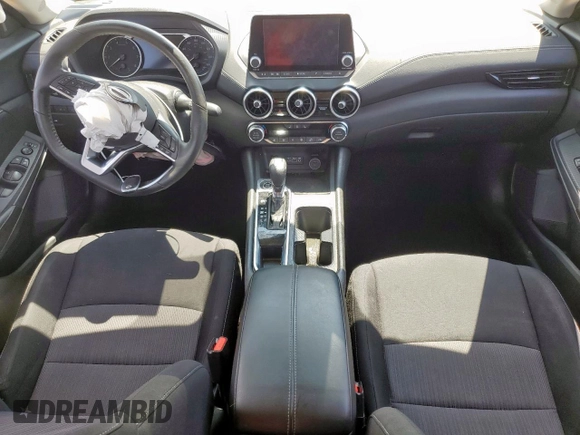 2024 Nissan Sentra SV with VIN 3N1AB8CVXRY217033, listed as a Copart auction lot 58655825 with 21,531 mi miles and Salvage title. Bid and sale history available at DreamBid. Image 8.