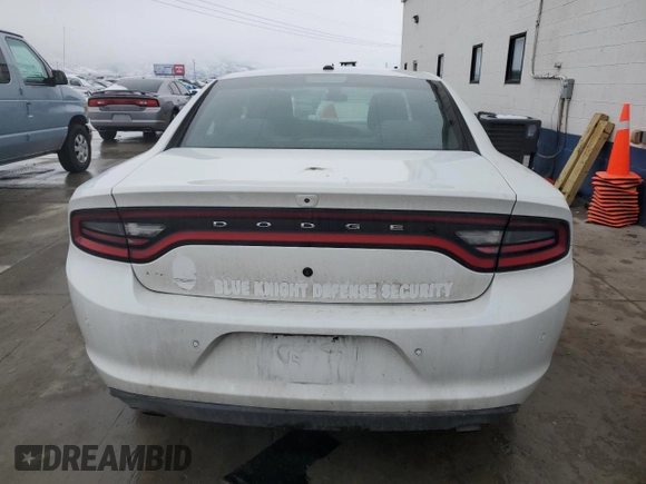2018 Dodge Charger Police with VIN 2C3CDXKT8JH295433, listed as a Copart auction lot 45796695 with 161,772 mi miles and Clean Title. Bid and sale history available at carsss.com. Image 6.