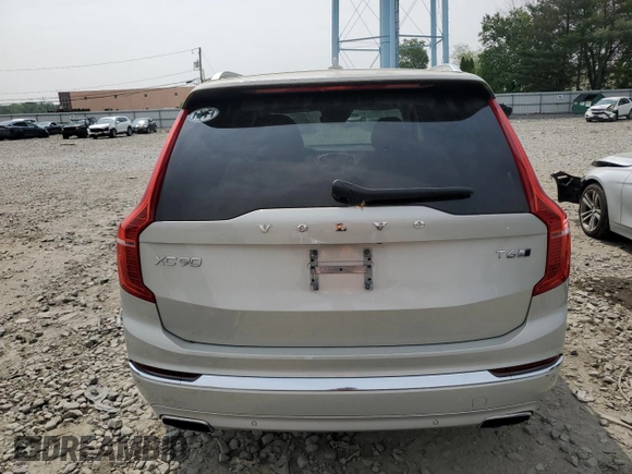 2020 Volvo XC90 Inscription with VIN YV4A221L2L1556129, listed as a Copart auction lot 60505925 with 84,871 mi miles and Salvage title. Bid and sale history available at DreamBid. Image 6.