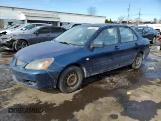 2005 Mitsubishi Lancer ES with VIN JA3AJ26E65U025256, listed as a Copart auction lot 45463085 with 194,144 mi miles and Salvage Title. Bid and sale history available at carsss.com. Image 1.