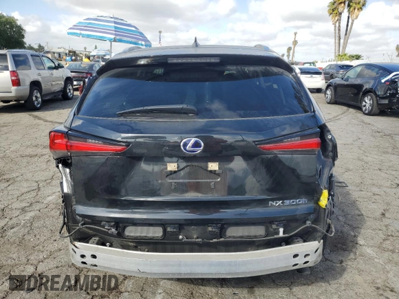 2020 Lexus NX with VIN JTJDJRDZ8L5005415, listed as a Copart auction lot 45761755 with 60,611 mi miles and Salvage Title. Bid and sale history available at carsss.com. Image 6.