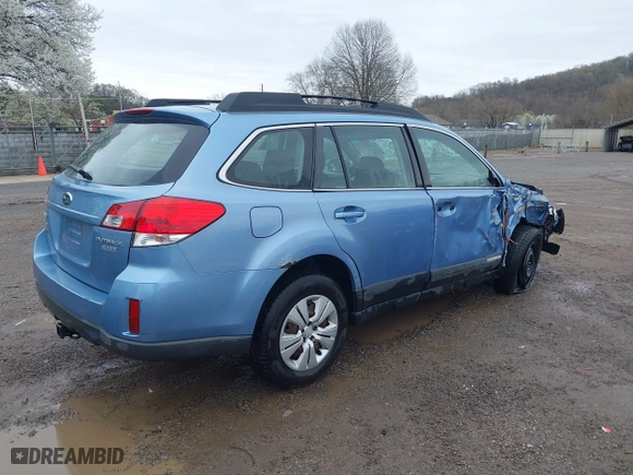 2010 Subaru Outback with VIN 4S4BRBAC0A3354437, listed as a IAAI auction lot 41963036 with 157,847 mi miles. Bid and sale history available at carsss.com. Image 4.