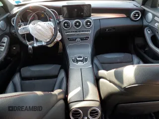 2020 Mercedes-Benz C 43 AMG with VIN W1KWF6EB5LR570524, listed as a Copart auction lot 48474575 with 65,488 mi miles and Salvage Title. Bid and sale history available at carsss.com. Image 8.