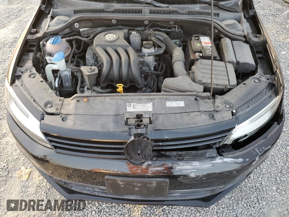 2013 Volkswagen Jetta Sedan S with VIN 3VW2K7AJ4DM206943, listed as a Copart auction lot 83605904 with 63,552 mi miles and Salvage Title. Bid and sale history available at carsss.com. Image 11.
