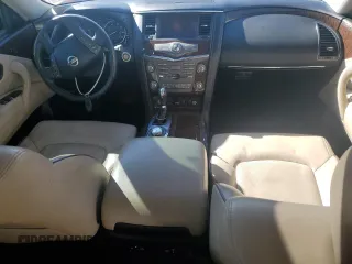 2018 Nissan Armada Platinum with VIN JN8AY2NE1J9731535, listed as a Copart auction lot 88420735 with 116,693 mi miles and Salvage Title. Bid and sale history available at carsss.com. Image 8.