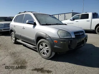 2006 Hyundai Tucson GLS with VIN KM8JN12D46U430686, listed as a Copart auction lot 76763504 with 145,104 mi miles and Salvage Title. Bid and sale history available at carsss.com. Image 10.