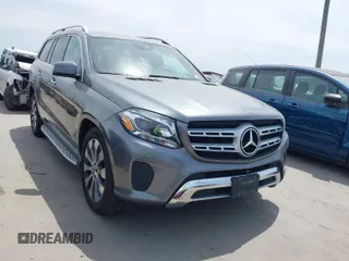 2018 Mercedes-Benz GLS with VIN 4JGDF6EE3JB120416, listed as a IAAI auction lot 42066773 with 154,018 mi miles. Bid and sale history available at carsss.com. Image 1.