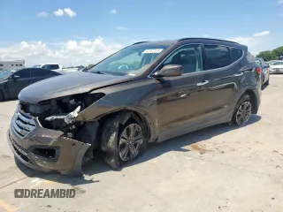 2014 Hyundai Santa Fe with VIN 5XYZU3LB3EG167142, listed as a Copart auction lot 62967575 with 116,842 mi miles and Clean title. Bid and sale history available at DreamBid. Image 1.