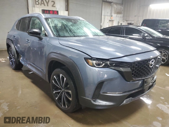 2024 Mazda CX-50 S Premium Plus with VIN 7MMVABEM7RN157132, listed as a Copart auction lot 41990585 with 16,110 mi miles and Salvage Title. Bid and sale history available at DreamBid. Image 4.