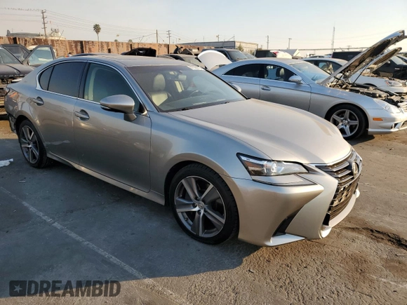 2016 Lexus GS 200t with VIN JTHBA1BL1GA000286, listed as a Copart auction lot 87590975 with 75,064 mi miles and Salvage title. Bid and sale history available at DreamBid. Image 4.