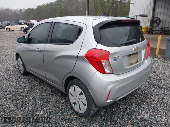 2016 Chevrolet Spark LS with VIN KL8CB6SA3GC587733, listed as a IAAI auction lot 41563025 with 124,324 mi miles. Bid and sale history available at carsss.com. Image 3.