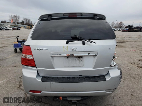 2007 Kia Sorento LX z VIN KNDJC736575715504, wystawiony jako Copart lot #87422664 z przebiegiem 223 225 mil mil oraz Szkoda całkowita • Salvage title. Historia ofert i sprzedaży dostępna na DreamBid. Obrazek 6.