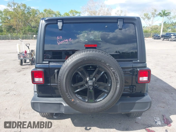 2023 Jeep Wrangler Willys with VIN 1C4HJXDN1PW634763, listed as a IAAI auction lot 41689202 with 23,369 mi miles and . Bid and sale history available at DreamBid. Image 16.
