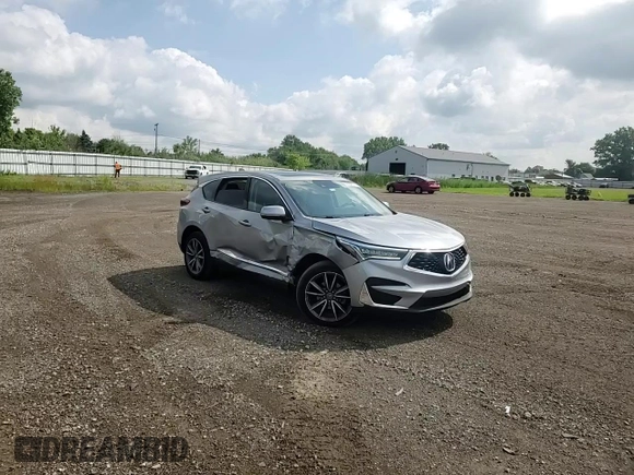 2020 Acura RDX Technology with VIN 5J8TC2H58LL007573, listed as a Copart auction lot 63946115 with 54,638 mi miles and Salvage title. Bid and sale history available at DreamBid. Image 14.