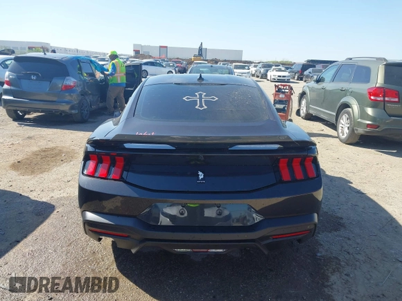 2024 Ford Mustang GT with VIN 1FA6P8CF7R5408683, listed as a IAAI auction lot 41985734 with 33,953 mi miles and . Bid and sale history available at DreamBid. Image 17.