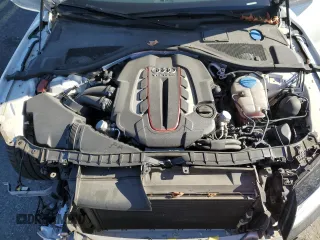 2014 Audi S7 Prestige with VIN WAUW2AFC0EN031008, listed as a Copart auction lot 84093234 with 60,066 mi miles and Salvage Title. Bid and sale history available at carsss.com. Image 11.