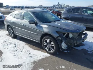 2014 Honda Crosstour EX-L with VIN 5J6TF2H58EL004207, listed as a IAAI auction lot 41076263 with 122,742 mi miles. Bid and sale history available at carsss.com. Image 1.