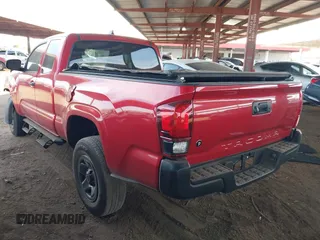 2022 Toyota Tacoma SR with VIN 3TYRX5GN0NT063643, listed as a IAAI auction lot 42368482 with 23,784 mi miles and . Bid and sale history available at DreamBid. Image 3.