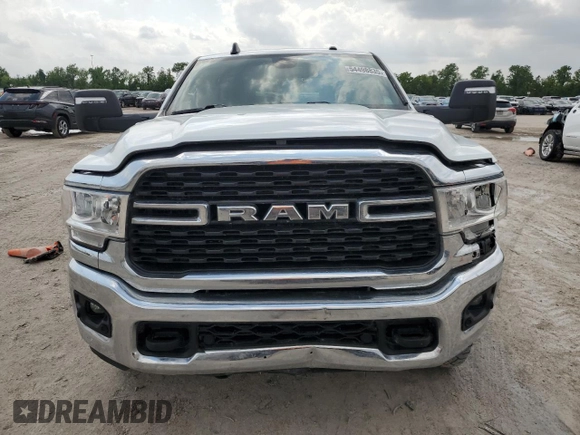 2024 Ram 2500 Big Horn with VIN 3C6UR5DL3RG106158, listed as a Copart auction lot 54498835 with 38,817 mi miles and Salvage Title. Bid and sale history available at carsss.com. Image 5.