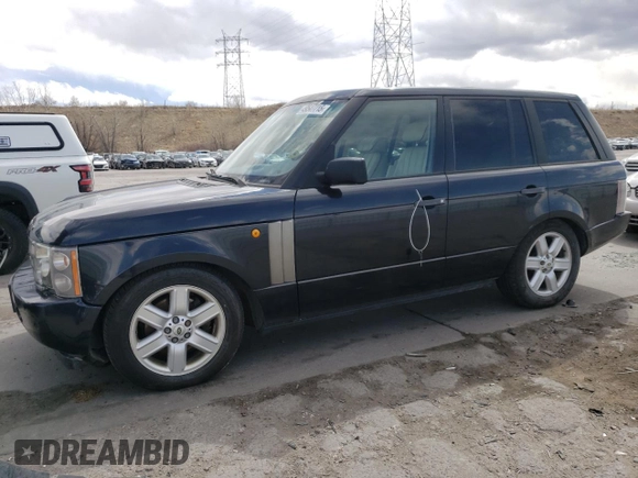2004 Land Rover Range Rover with VIN SALMF11464A143759, listed as a Copart auction lot 49547715 with Not Provided miles and Clean Title. Bid and sale history available at DreamBid. Image 1.