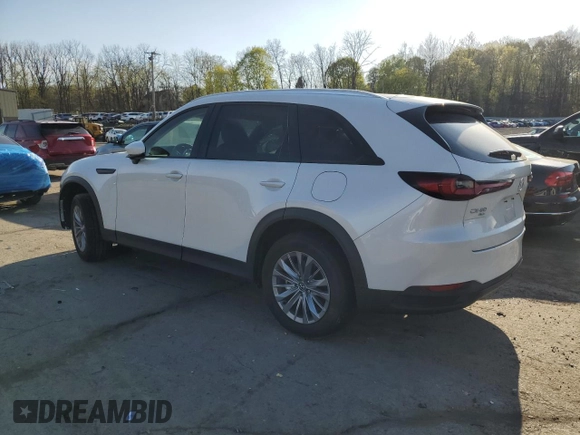 2024 Mazda CX-90 Preferred with VIN JM3KKBHD3R1175038, listed as a Copart auction lot 53909625 with 7,140 mi miles and Salvage title. Bid and sale history available at DreamBid. Image 2.