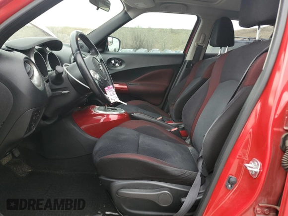 2015 Nissan Juke S with VIN JN8AF5MV0FT551711, listed as a Copart auction lot 51844825 with 57,459 mi miles and Salvage Title. Bid and sale history available at carsss.com. Image 7.