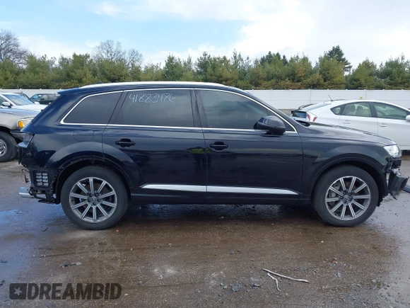 2019 Audi Q7 Premium Plus with VIN WA1LAAF79KD014229, listed as a IAAI auction lot 41883486 with 77,574 mi miles and . Bid and sale history available at DreamBid. Image 14.