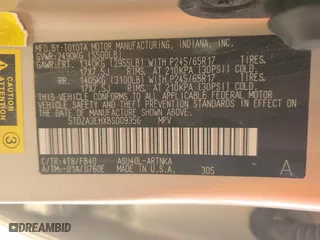 2011 Toyota Highlander with VIN 5TDZA3EHXBS009356, listed as a Copart auction lot 89105275 with 211,665 mi miles and Salvage Title. Bid and sale history available at carsss.com. Image 13.