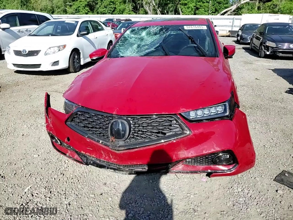 2019 Acura TLX w/A-Spec Pkg with VIN 19UUB3F61KA000581, listed as a Copart auction lot 52616485 with 99,771 mi miles and Non Repairable. Bid and sale history available at carsss.com. Image 11.