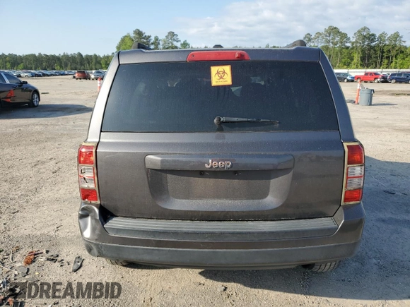 2016 Jeep Patriot Sport z VIN 1C4NJPBA6GD698215, wystawiony jako Copart lot #52164275 z przebiegiem Nie podano mil oraz Szkoda całkowita • Salvage title. Historia ofert i sprzedaży dostępna na DreamBid. Obrazek 6.