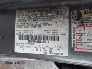 2012 Ford Fusion SE with VIN 3FAHP0HG8CR343018, listed as a IAAI auction lot 42179009 with 99,531 mi miles and . Bid and sale history available at DreamBid. Image 9.