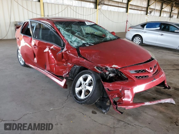 2013 Toyota Corolla L with VIN 5YFBU4EE0DP196462, listed as a Copart auction lot 50139485 with 0 mi miles and Salvage Title. Bid and sale history available at carsss.com. Image 4.