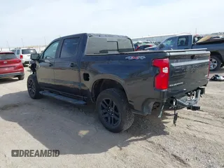 2024 Chevrolet Silverado 1500 RST with VIN 1GCUDEED2RZ103749, listed as a IAAI auction lot 41734937 with 23,013 mi miles. Bid and sale history available at carsss.com. Image 3.