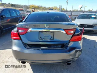 2017 Nissan Maxima SV with VIN 1N4AA6AP3HC405981, listed as a IAAI auction lot 40836226 with 133,283 mi miles and . Bid and sale history available at DreamBid. Image 16.