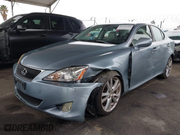 2007 Lexus IS 250 with VIN JTHBK262975039804, listed as a IAAI auction lot 41776505 with 188,005 mi miles and . Bid and sale history available at DreamBid. Image 18.