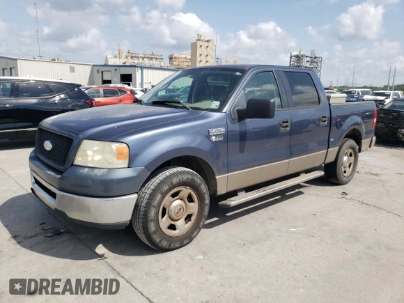 2006 Ford F-150 XLT with VIN 1FTRW12W36KB16433, listed as a Copart auction lot 54391085 with 238,604 mi miles and Clean Title. Bid and sale history available at carsss.com. Image 1.